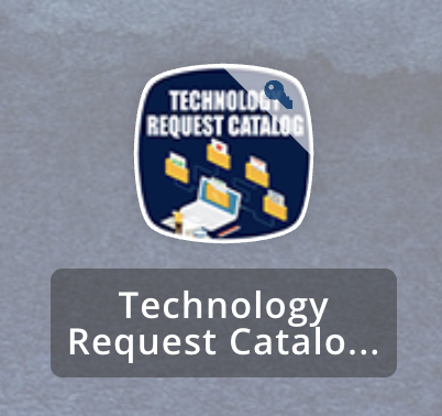 Tech Request Catalog icon